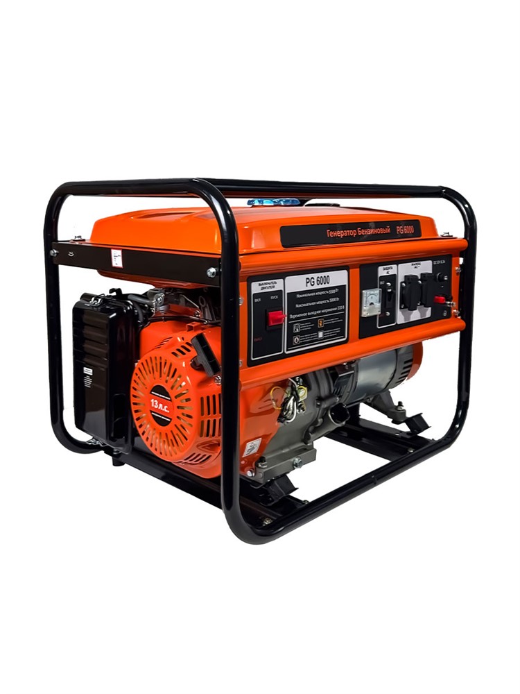 РЫСЬ PG-6000 Генераторы бензиновые 5500/5800 Вт